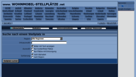 What Wohnmobil-stellplaetze.net website looked like in 2017 (6 years ago)