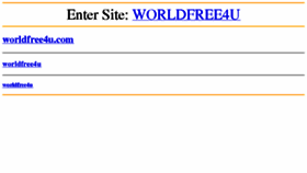 What Worldfree4u.com website looked like in 2017 (6 years ago)