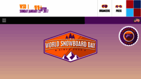 What World-snowboard-day.com website looked like in 2017 (6 years ago)
