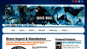 What Wildbull.com.au website looked like in 2017 (6 years ago)