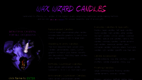 What Waxwizard.net website looked like in 2017 (6 years ago)