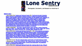 What Ww1.lonesentry.com website looked like in 2017 (6 years ago)