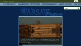 What Welcometowarsaw.com website looked like in 2017 (6 years ago)