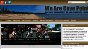 What Wearecovepoint.org website looked like in 2017 (6 years ago)