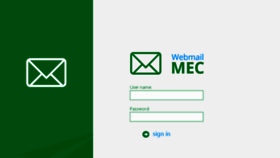 What Webmail.mec.gov.br website looked like in 2017 (6 years ago)
