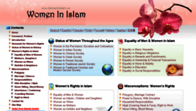 What Womeninislam.ws website looked like in 2017 (6 years ago)