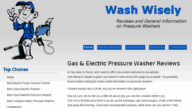 What Washwisely.com website looked like in 2017 (6 years ago)