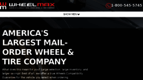 What Wheelmax.com website looked like in 2017 (6 years ago)