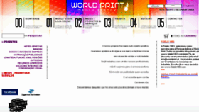 What Worldprint.pt website looked like in 2017 (6 years ago)
