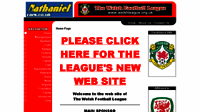 What Welshleague.org.uk website looked like in 2017 (6 years ago)