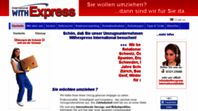 What Withexpress-international.de website looked like in 2017 (6 years ago)