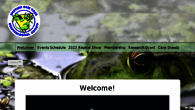 What Wnyherpsociety.org website looked like in 2017 (6 years ago)