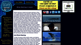 What Whalewatchwestcork.com website looked like in 2017 (6 years ago)