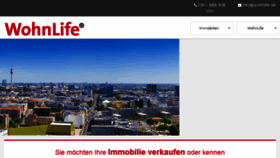 What Wohnlife.de website looked like in 2017 (6 years ago)