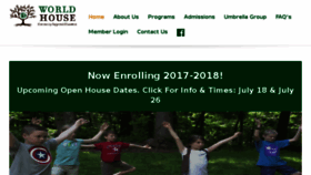 What Worldhousecse.org website looked like in 2017 (6 years ago)