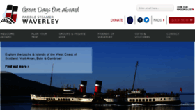What Waverleyexcursions.co.uk website looked like in 2017 (6 years ago)