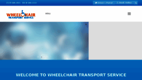 What Wheelchairtransport.com website looked like in 2017 (6 years ago)