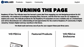 What Wdlabs.wd.com website looked like in 2017 (6 years ago)
