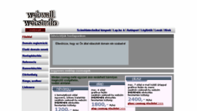 What Webwall.hu website looked like in 2017 (6 years ago)