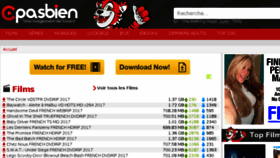 What Www-cpasbien.com website looked like in 2017 (8 years ago)