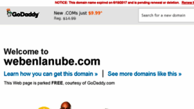 What Webenlanube.com website looked like in 2017 (6 years ago)