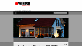 What Windor-fensterwerk.de website looked like in 2017 (6 years ago)