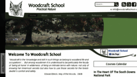 What Woodcraftschool.co.uk website looked like in 2017 (6 years ago)
