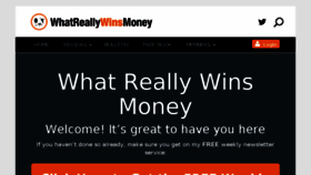 What Whatreallywinsmoney.co.uk website looked like in 2017 (6 years ago)