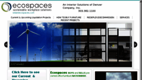 What Weareecospaces.com website looked like in 2017 (6 years ago)