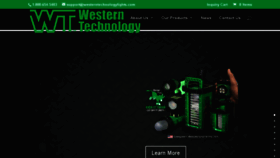 What Westerntechnologylights.com website looked like in 2017 (6 years ago)