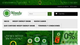 What Weedy.cl website looked like in 2017 (6 years ago)