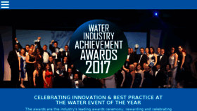 What Waterindustryachievementawards.info website looked like in 2017 (6 years ago)