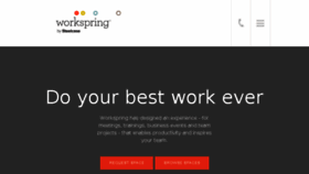What Workspring.com website looked like in 2017 (6 years ago)