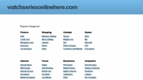 What Watchseriesonlinehere.com website looked like in 2017 (6 years ago)
