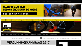 What Wielerbondvlaanderen.be website looked like in 2017 (6 years ago)