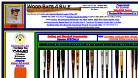 What Woodbats4sale.com website looked like in 2017 (6 years ago)