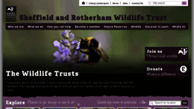What Wildsheffield.com website looked like in 2017 (6 years ago)