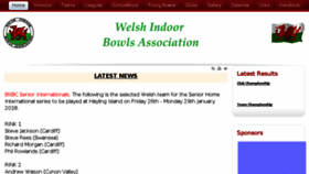 What Welshindoorbowls.com website looked like in 2017 (6 years ago)