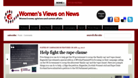 What Womensviewsonnews.org website looked like in 2017 (6 years ago)