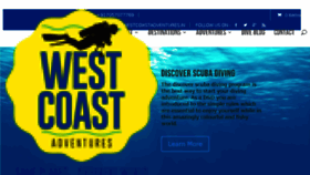 What Westcoastadventures.in website looked like in 2017 (8 years ago)