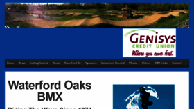 What Waterfordoaksbmx.com website looked like in 2017 (6 years ago)