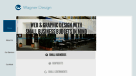 What Wagnerdesign.net website looked like in 2017 (6 years ago)