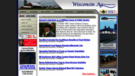 What Wisconsinagconnection.com website looked like in 2017 (6 years ago)