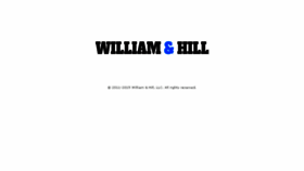 What Williamandhill.com website looked like in 2017 (6 years ago)
