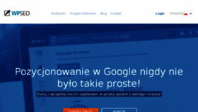 What Wpseo.pl website looked like in 2017 (6 years ago)