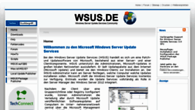 What Wsus.de website looked like in 2017 (6 years ago)