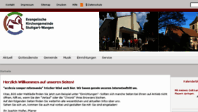 What Wangen-evangelisch.de website looked like in 2017 (6 years ago)