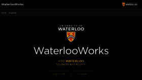 What Waterlooworks.uwaterloo.ca website looked like in 2017 (6 years ago)