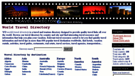 What Wd-traveldirectory.com website looked like in 2017 (6 years ago)