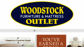 What Woodstockoutlet.com website looked like in 2017 (6 years ago)